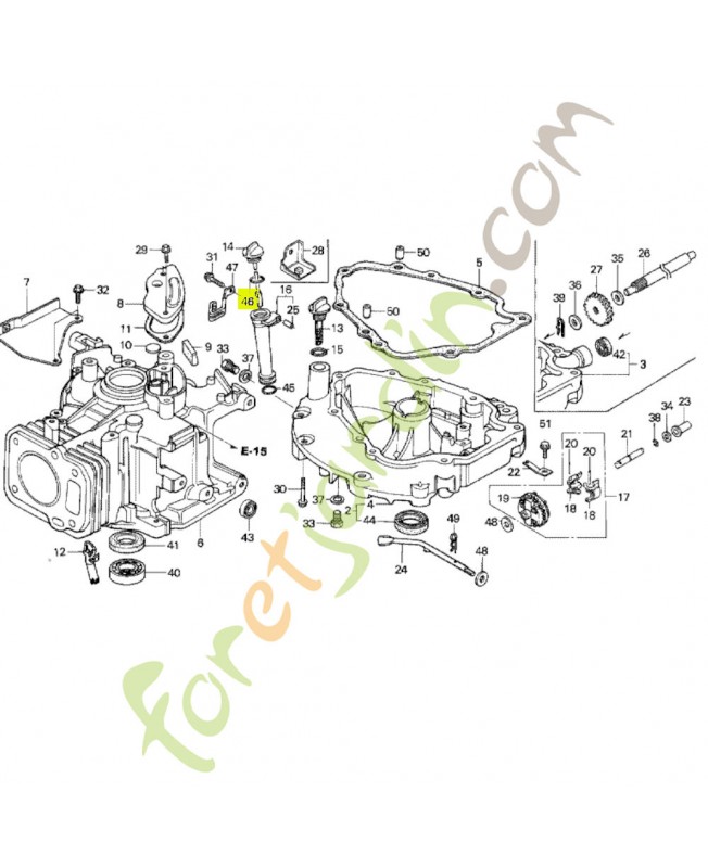 Joint torique 22.1x2 Honda 91305679003