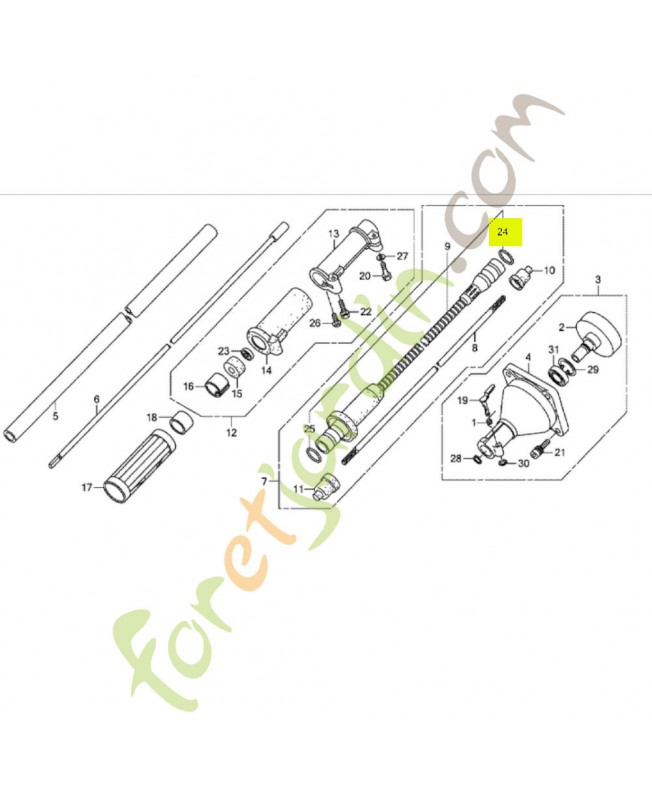 Joint torique Honda 91301VJ6003