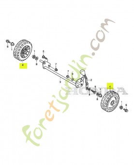 Roue  réf. Honda 44710VH3R10ZA