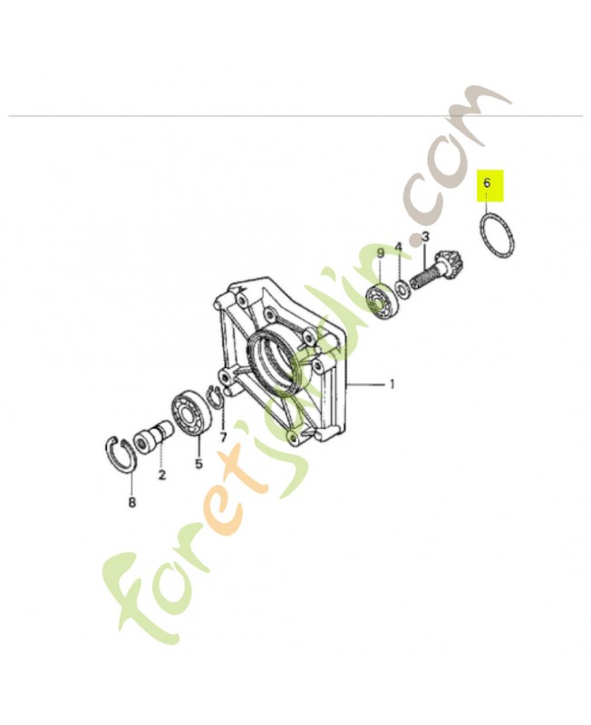 Joint torique 42.5x3 Honda 91301766003