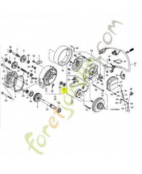 Joint d'étancheité 17X35X8 Honda 91251V15004