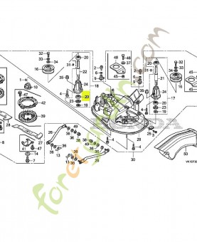 Roulement réf. Honda 80736VK1003