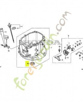 Joint d'etancheite d'huil réf. Honda 91202Z9L003