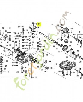Valve réf. Honda 80067VK1003