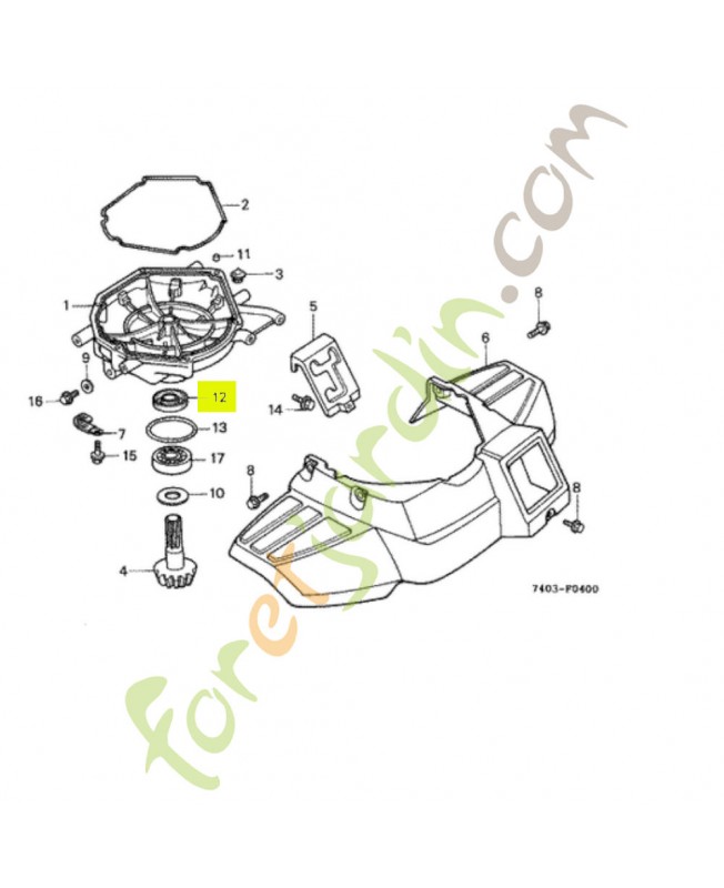 Joint 17X32X5 Honda 91202GG2005