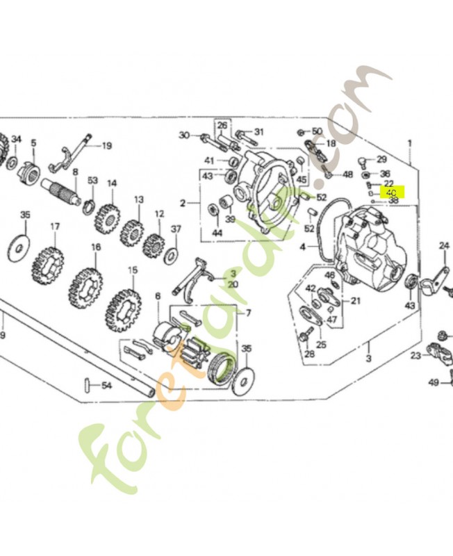 Douille  (6mm) Honda 91152VA3J02