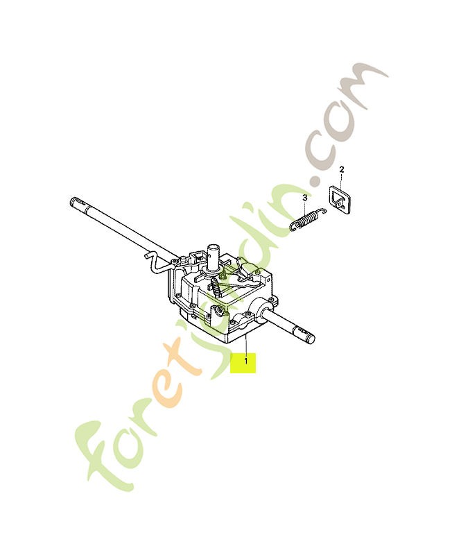 Ens. boite de vitesses réf. Honda 20001VF0E52