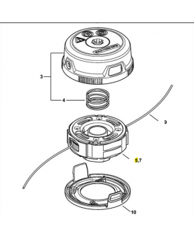 Cartouche de fil pour tête autocut C3-2