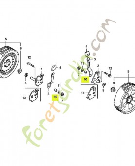 Collier de bras av. réf. Honda 91561VH7000