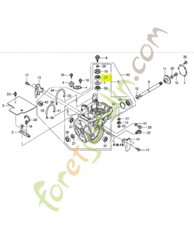 Roulement a billes 22X47X14 Honda 91003KB4671