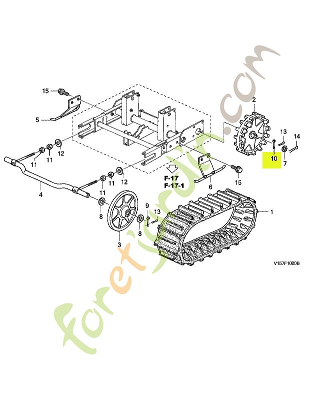 Goupille, roue 8x35 réf. Honda 90757729000