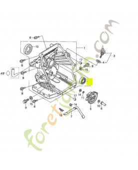 Roulement a billes radial 62/28 Honda 91001ZL8003