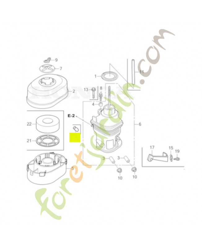 Bouchon réf. Honda 90899422610