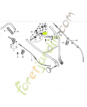 Goupille levier d'embrayage...