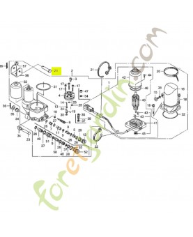 Goupille 12x46 réf. Honda 90752V15000