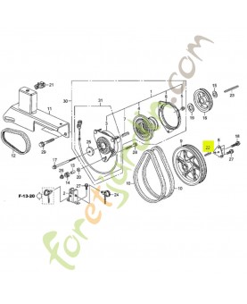 Clavette 7x7x42 réf. Honda 90751792000