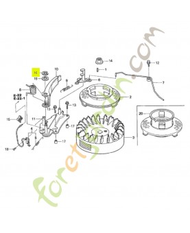 Anneau 10mm Honda 90653723000