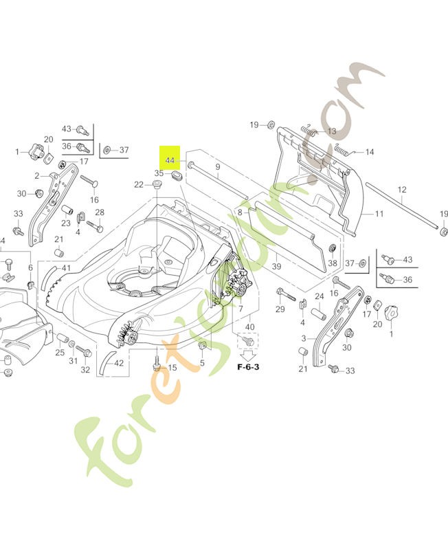 Kit de blindage réf. Honda 06761VH7306