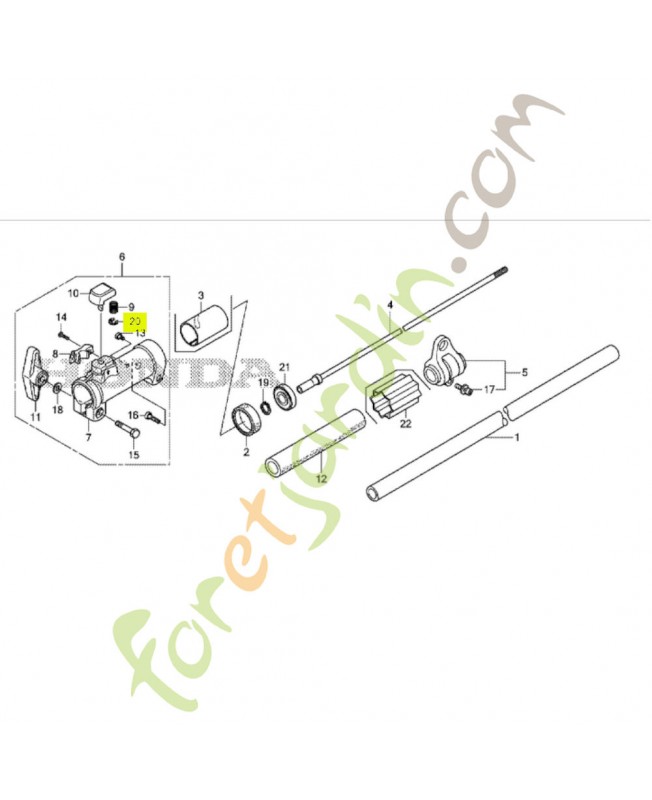 Anneau Honda 90651VP8003