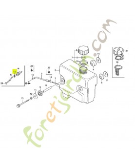 Agrafe de tuyau (d9.4) Honda 90602Z4E003
