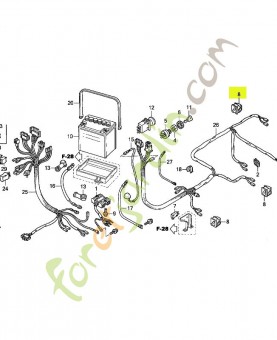 Interrupteur réf. Honda 80725VK1003