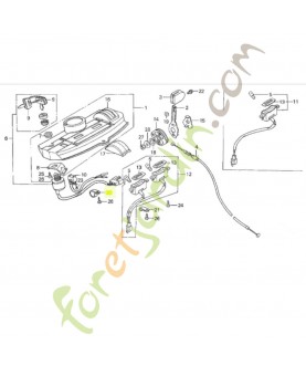 Pince 10.7mm Honda 90602SB0003