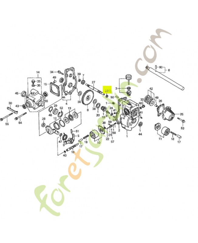 Rondelle de butée 10.2x1 Honda 90587VD6900
