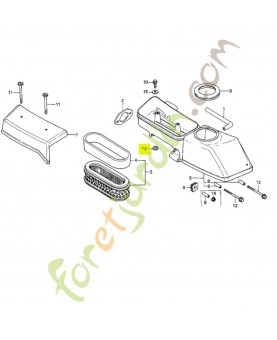 Collier de fixation de levier - Réf. Honda 90522170700