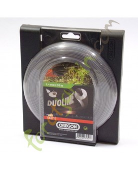 Fil nylon pour débroussailleuse 2.4 mm x 90 m OREGON