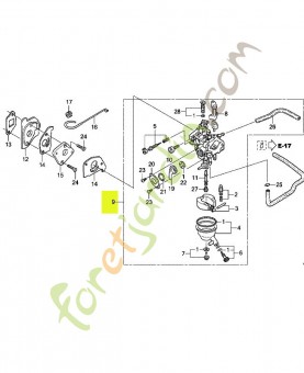 Carburateur (bf24c c) réf. Honda 16100ZN4A53