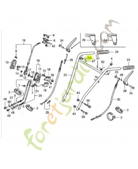 Rondelle 9x17x1 réf. Honda 90511MCSG50