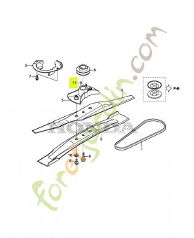 Clavette woodruff (3/16x5 réf. Honda 90751VG3000