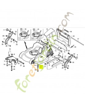Rondelle de montage de montage  - Réf. Honda 90505VE2L00