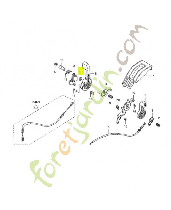 Rondelle 10.5x30 réf. Honda 90501VE1R00