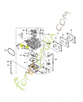 Cache réf. Honda 16168Z0A004