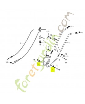 Attache réf. Honda 90501V25000