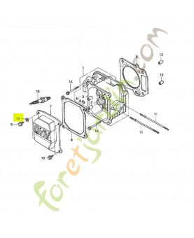 Rondelle 6X17  - Réf. Honda 90474704000