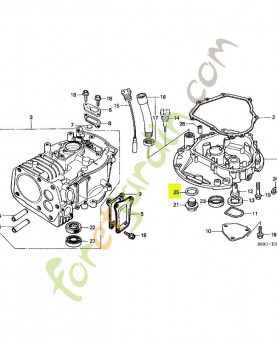 Rondelle de bouchon de vidange réf. Honda 9410920000