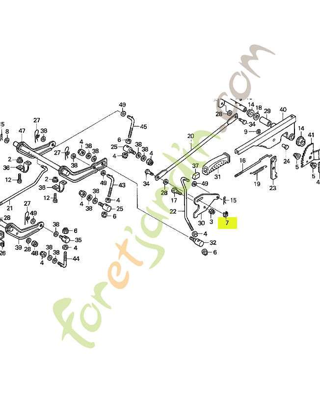 Plaque réf. Honda 80023Y09003