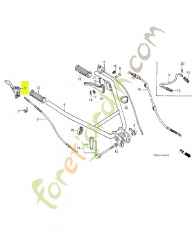 Levier de gaz réf. Honda 17850723003