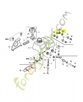 Rondelle plate, 15mm réf. Honda 90510KY1000