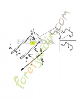 Butée de levier réf. Honda 54315VH3000