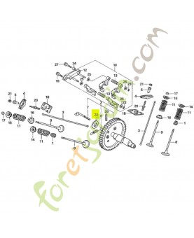 Rondelle de butée 17.2mm...