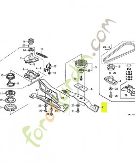 Lame de rotor réf. Honda 72511VK8000