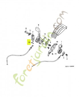 Goupille, 6x22 réf. Honda 90752VA3P01