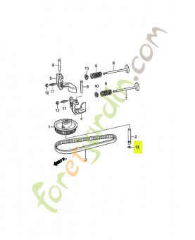 Joint torique, 6.8x1.9 (a réf. Honda 91301ZM0V31