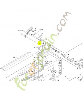 Écrou M6 réf. Honda 90306VL6003HE