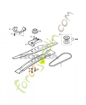 Lame de rotor réf. Honda 72511VR8E00