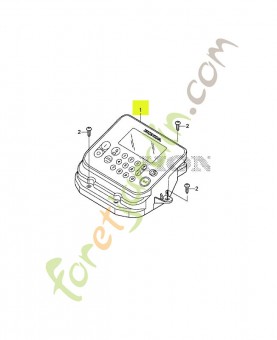 Panneau de commande réf. Honda 35000VP7A04