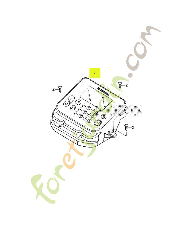 Panneau de commande réf. Honda 35000VP7A04